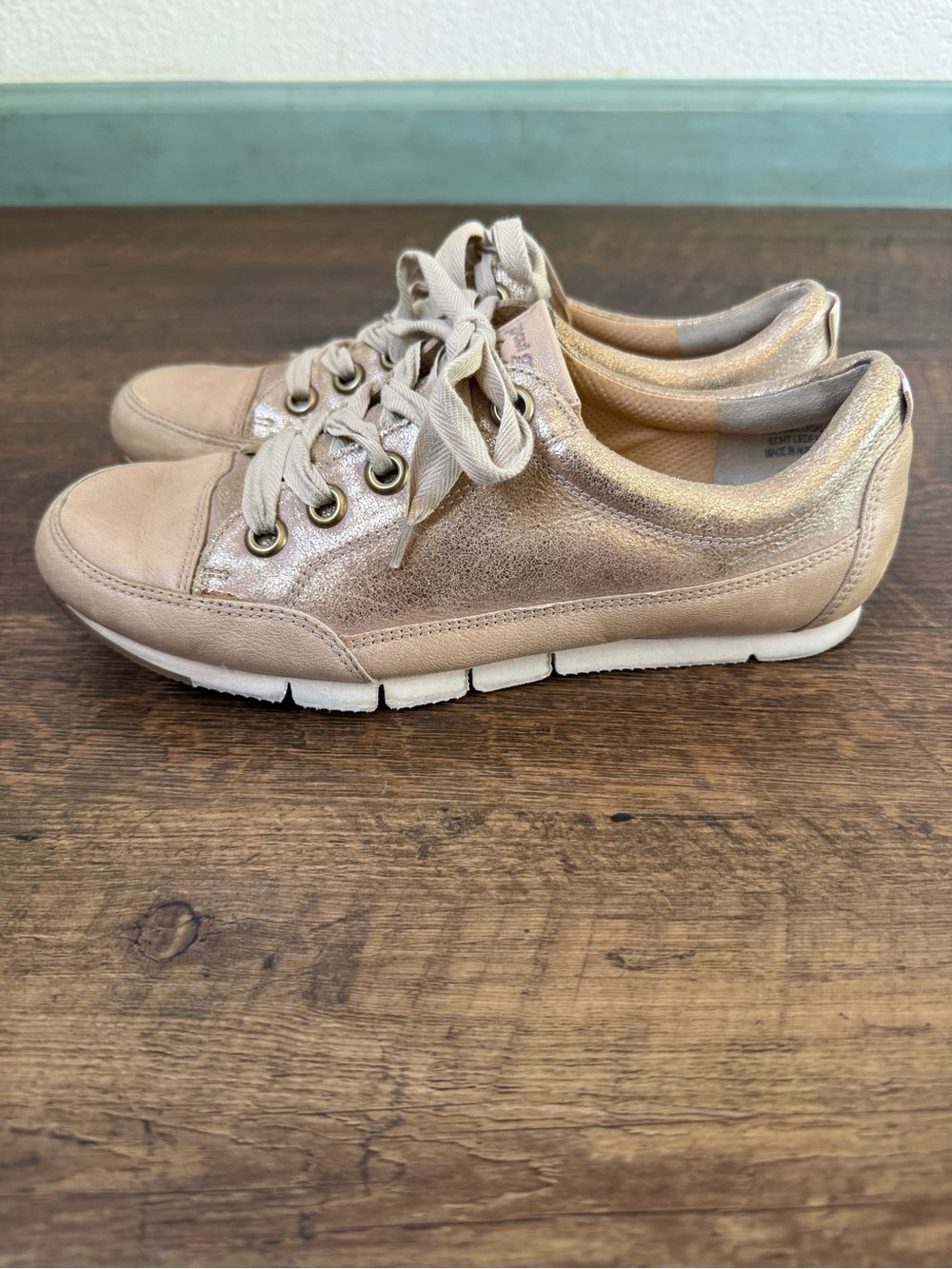 Paul Green “Posh” Rose Gold Sneakers US 7.5 - Picture 6 of 11